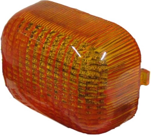 Indicator lens rear amber - rear, r/h