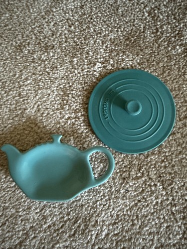Turquoise tea bag - "turquoise",
