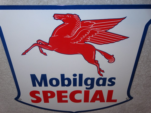 Vintage mobil mobilgas special - vintage,