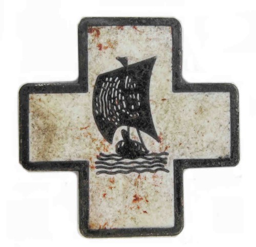 German boat badge - badge, 13th