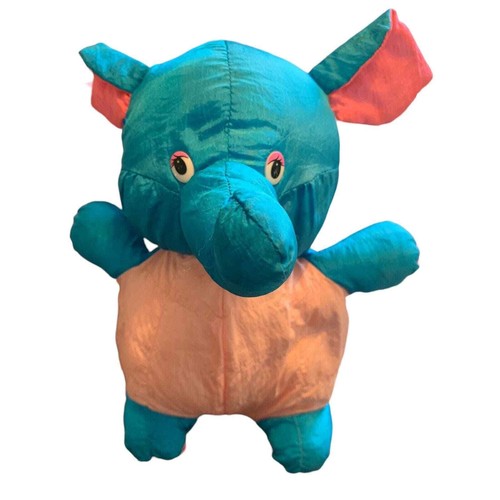 Vintage blue pink elephant - vintage,