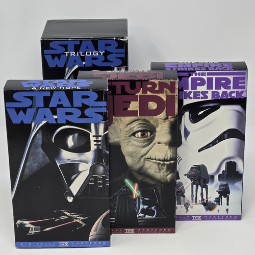 Star wars trilogy vhs box - star,