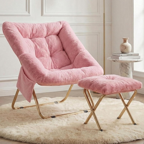 Comfy foldable saucer chair - comfy,
