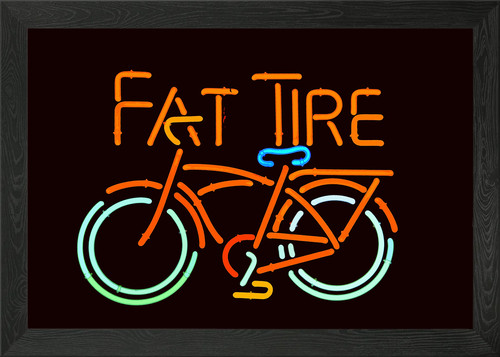 Fat tire beer - beer, framed