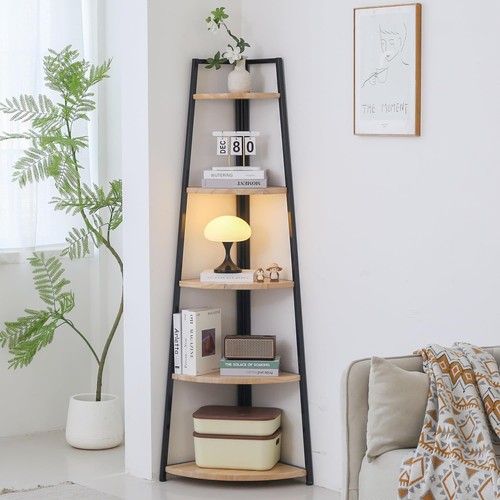 Tier tall corner shelf - corner, shelf,70