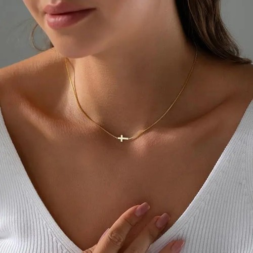 18k gold plated sideways - ✨,