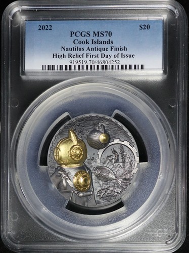 2022 cook islands silver - islands, $20