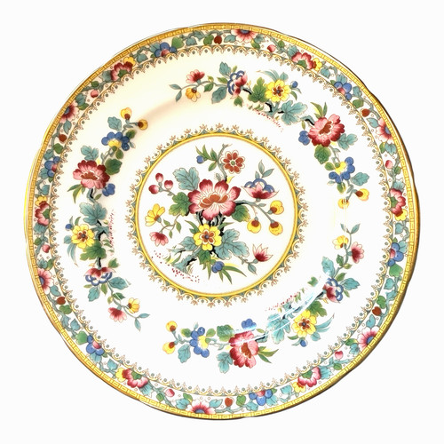 Coalport ming rose bread plate - coalport,