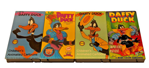 Daffy duck friends vhs lot - daffy, &