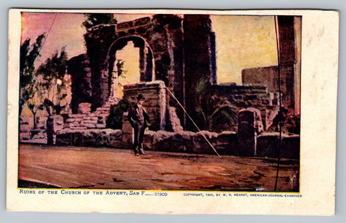 1906 ruins the church of - church,