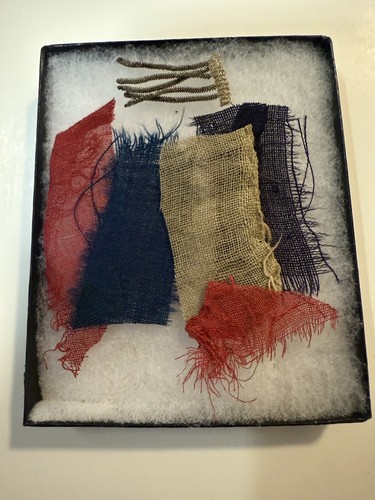 Civil war flag fragment - flag,