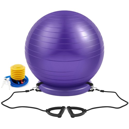 Yoga ball chair with - ball,