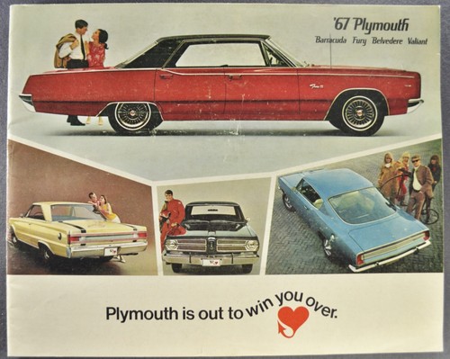 1967 plymouth brochure - plymouth,