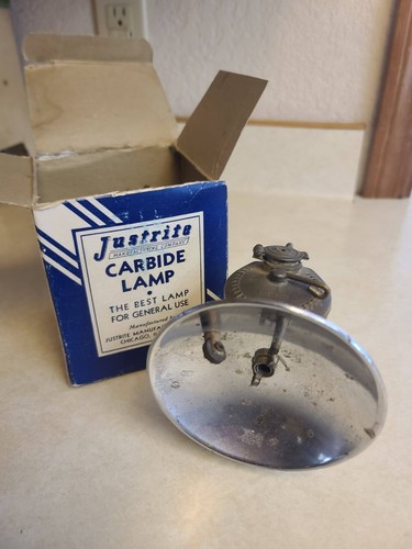Vintage justrite brass - vintage, carbide