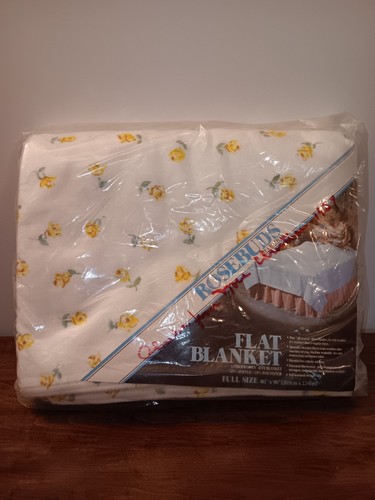 Nos vintage yellow rosebuds - vintage, by