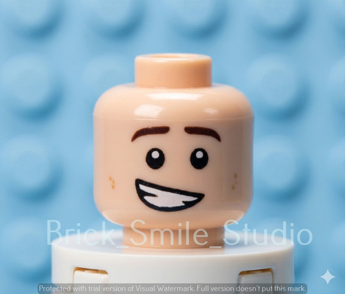 Lego minifigure light - minifigure, flesh