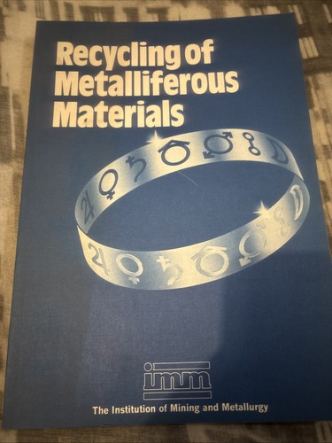 Recycling metalliferous - of,