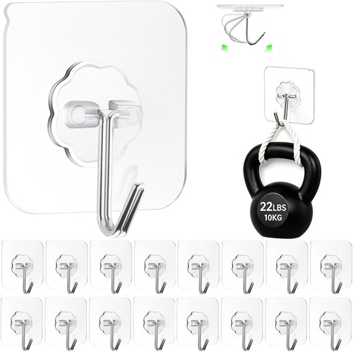 Adhesive wall hooks - adhesive,