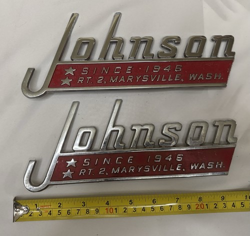 Vintage johnson marine dealer - vintage,