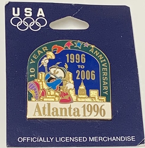 Atlanta olympic pin - atlanta, 10