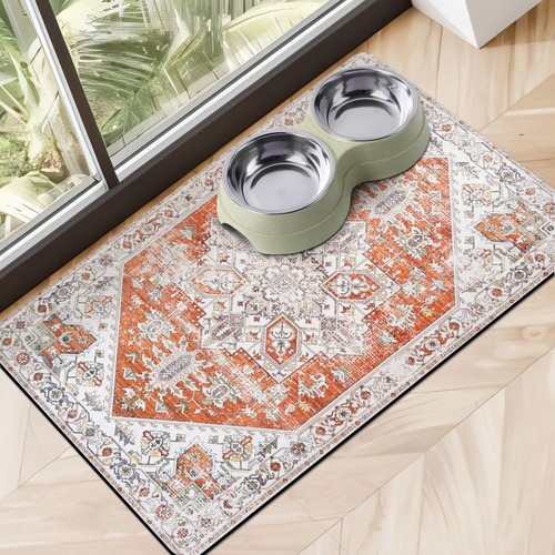 Absorbent dog food mat - dog,