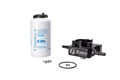 Fleece fuel filter - filter, upgrade