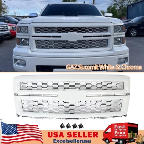 Summit white front grille - white,