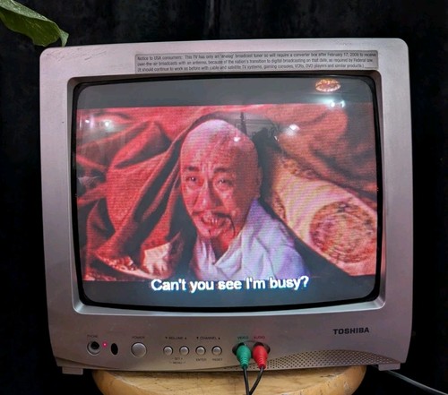 Vintage toshiba tv 13a26 - toshiba, 13"