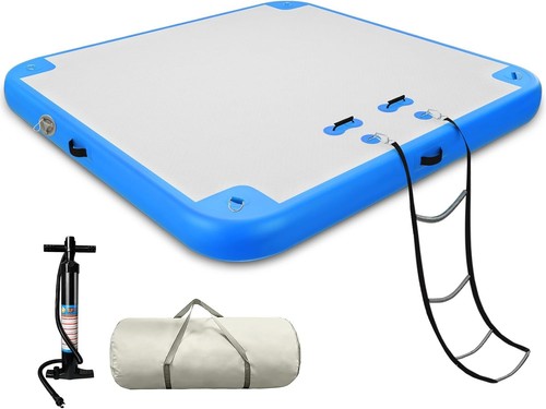 Inflatable lake deck - 6'x6',