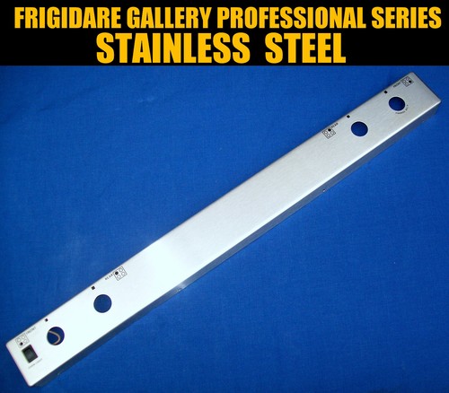 Stainless steel knob panel - steel,