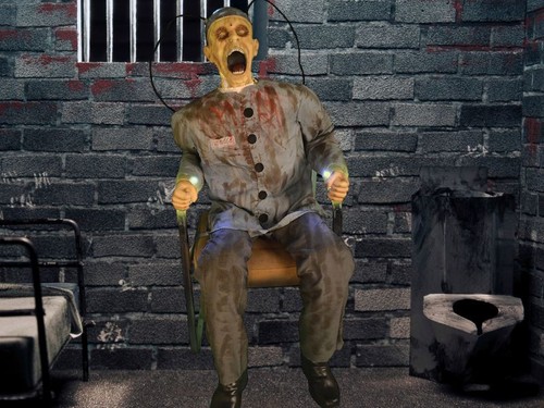Animated death row halloween - death,