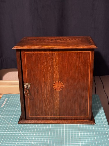 Antique oak smokers - antique, cabinet