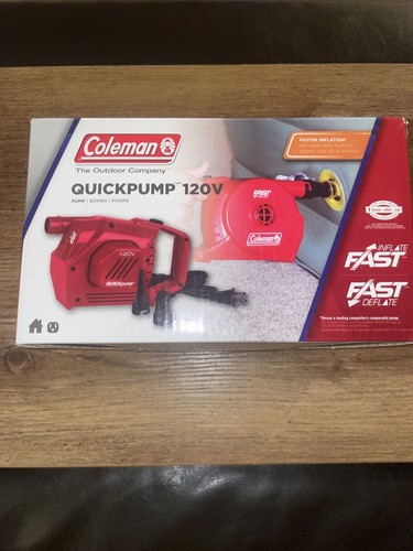 Coleman quickpump 120v - coleman,