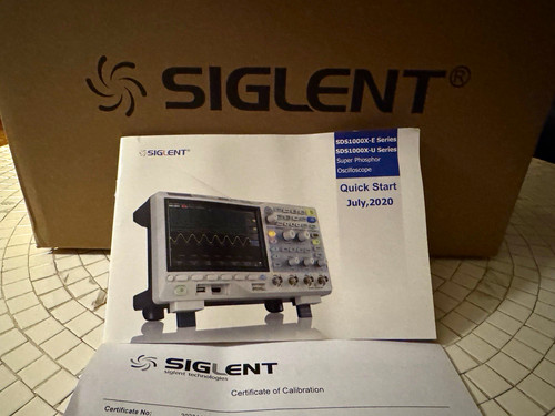 Siglent sds1202x 200mhz 2ch - siglent,