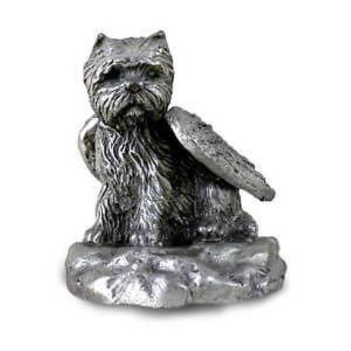 Pewter angel westie west - westie,