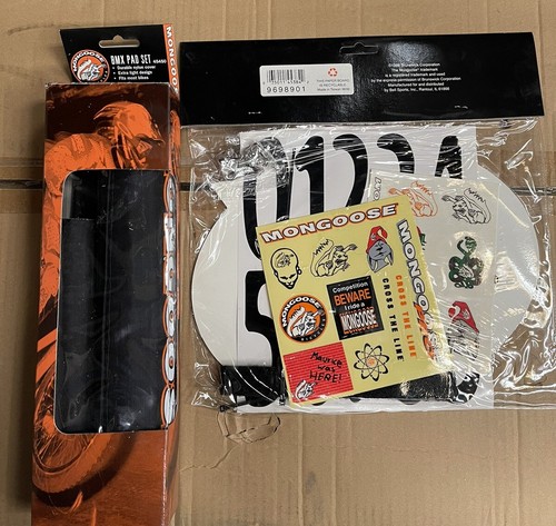 Bmx mongoose bike pad set - mongoose,