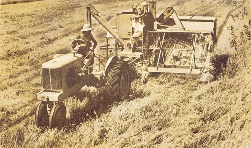 Allis chalmers postcard model - allis,