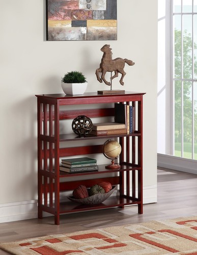 Tier wooden bookshelf - 3,