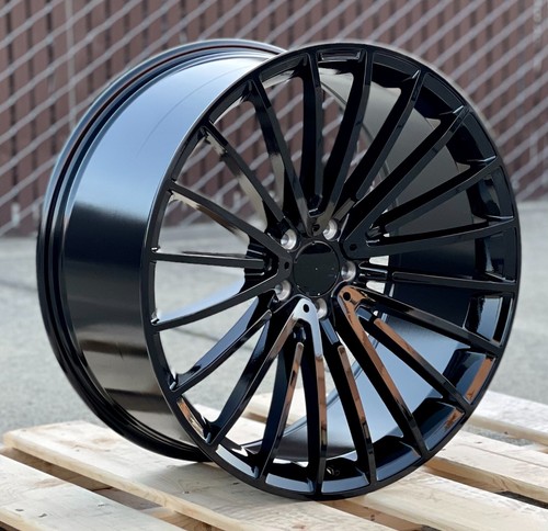 Gloss black wheels fits - wheels,