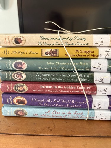 Dear america historical books - dear,