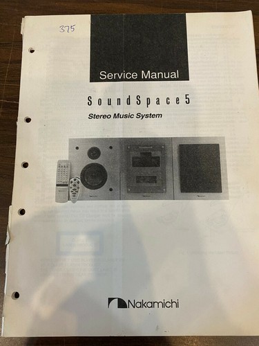 Nakamichi soundspace sound - nakamichi,