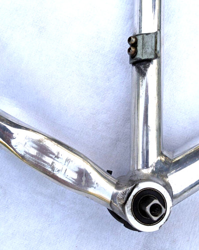 Polished cannondale frame - frame, 56cm