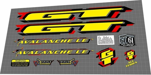1998 avalanche decal set - decal,
