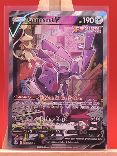 Genesect 255 264 - v, fusion