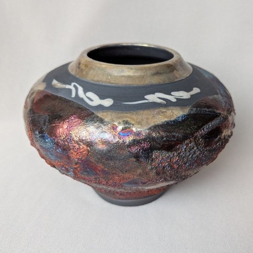 Raku ceramic luster pottery - raku,