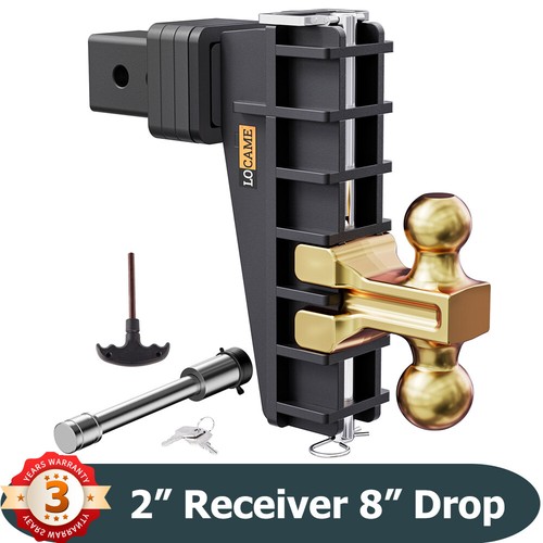 Trailer hitch receiver 8 - trailer, 2"