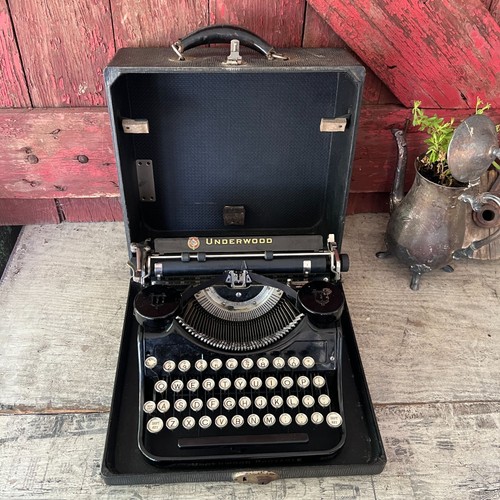 Vintage 1930s underwood bank - vintage,