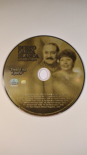 Dueto carta blanca - blanca, y