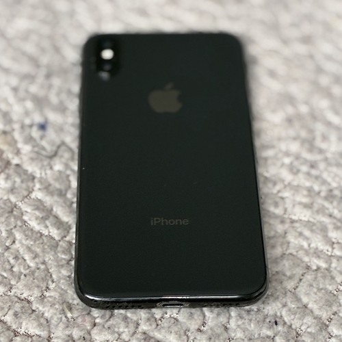 Apple iphone 256gb black - iphone, x