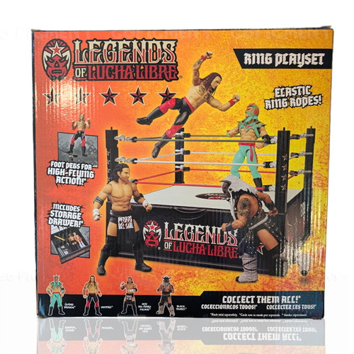 Wrestling ring playset - ring,